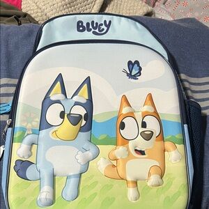 Bluey Kids Backpack - Blue and Orange